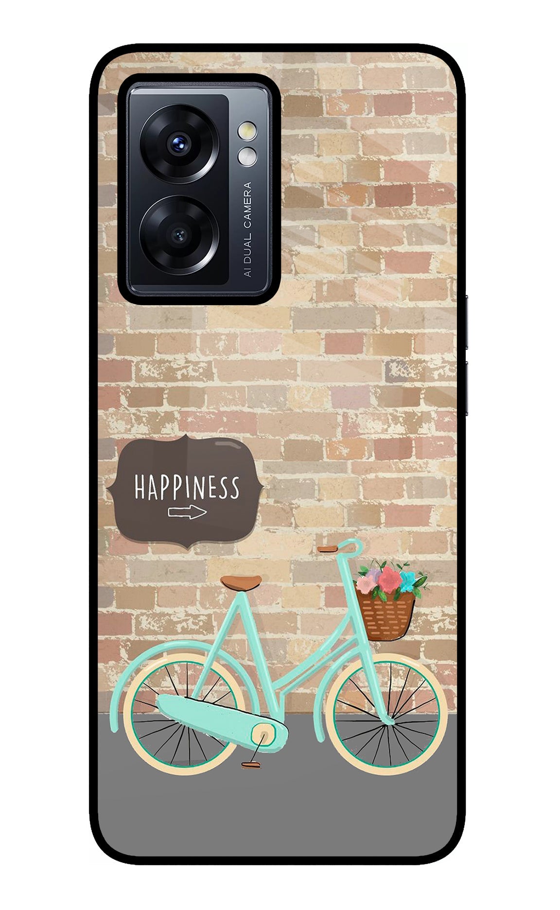 Happiness Artwork Oppo K10 5G Back Cover