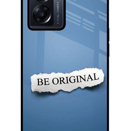Be Original Oppo K10 5G Glass Case Back Cover by Casekaro