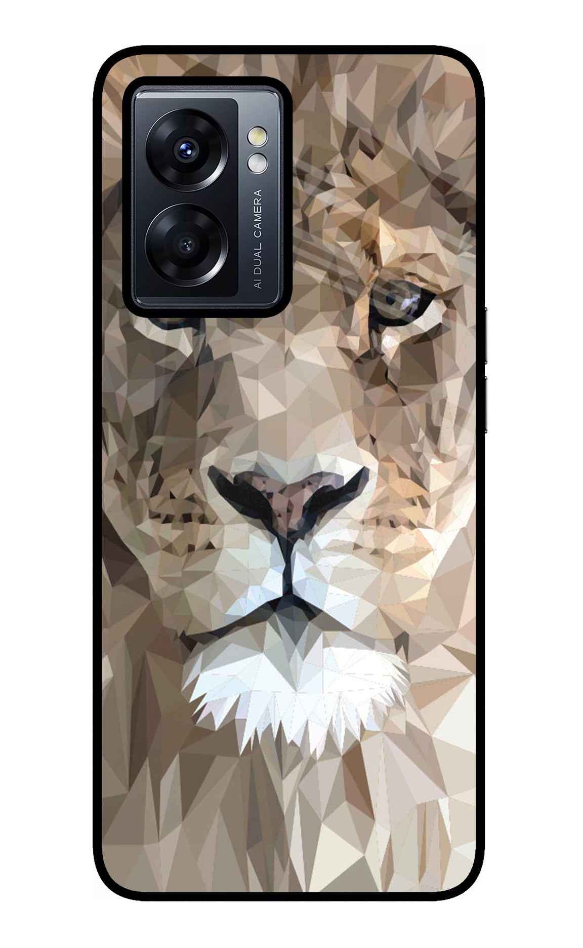 Lion Art Oppo K10 5G Glass Case