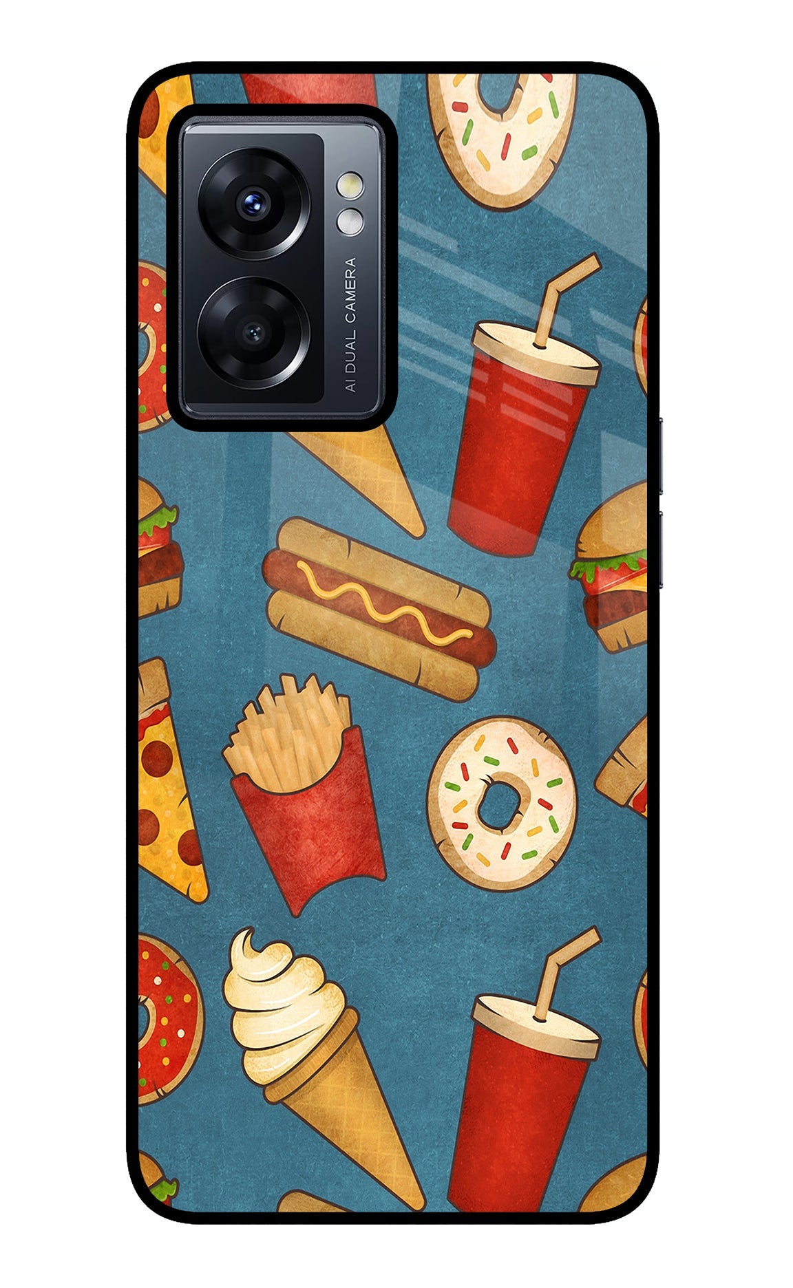 Foodie Oppo K10 5G Back Cover