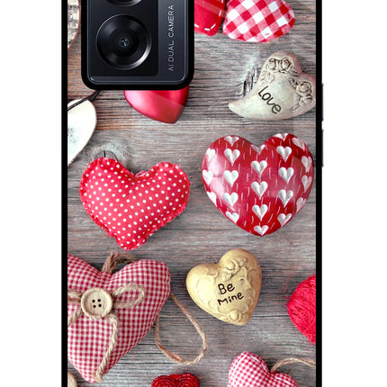 Love Wallpaper Oppo K10 5G Glass Case Back Cover by Casekaro