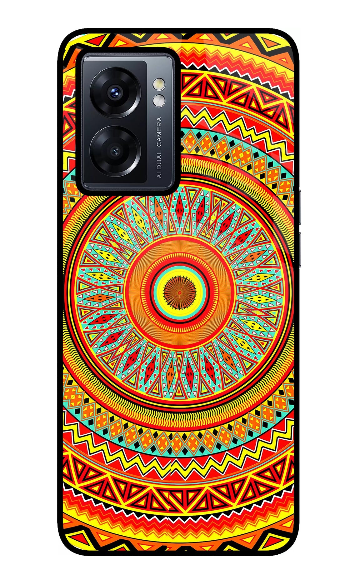 Mandala Pattern Oppo K10 5G Back Cover