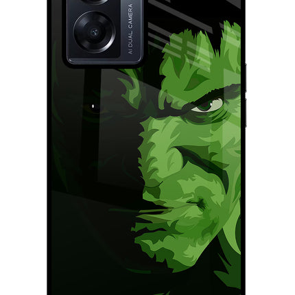 HULK Oppo K10 5G Glass Case Back Cover by Casekaro