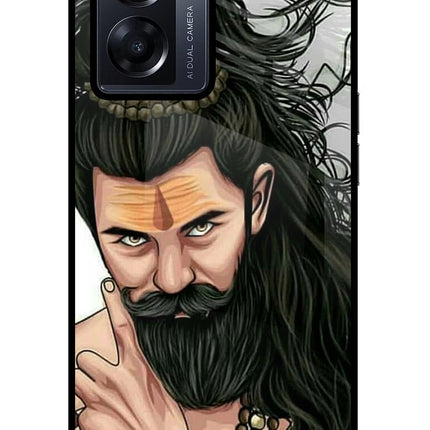 Mahadev Oppo K10 5G Glass Case Back Cover by Casekaro