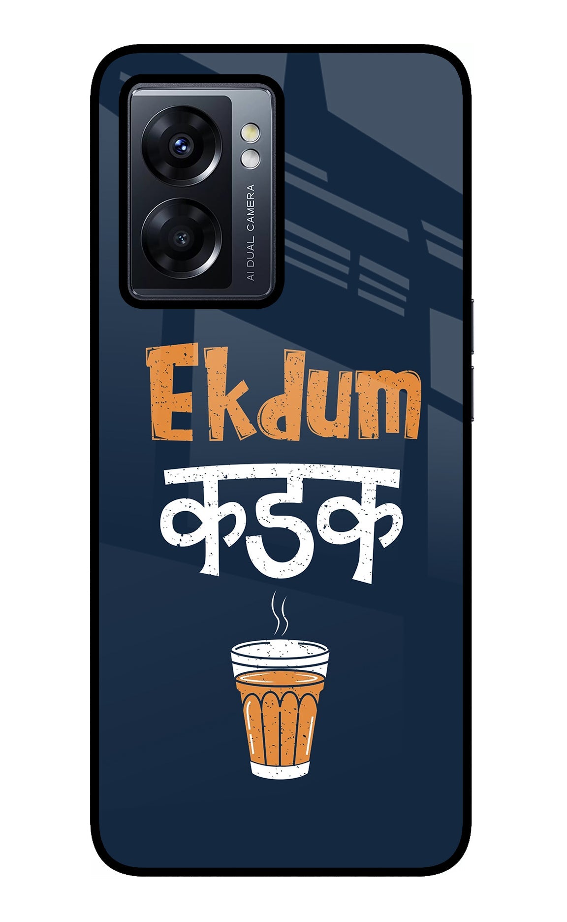 Ekdum Kadak Chai Oppo K10 5G Glass Case