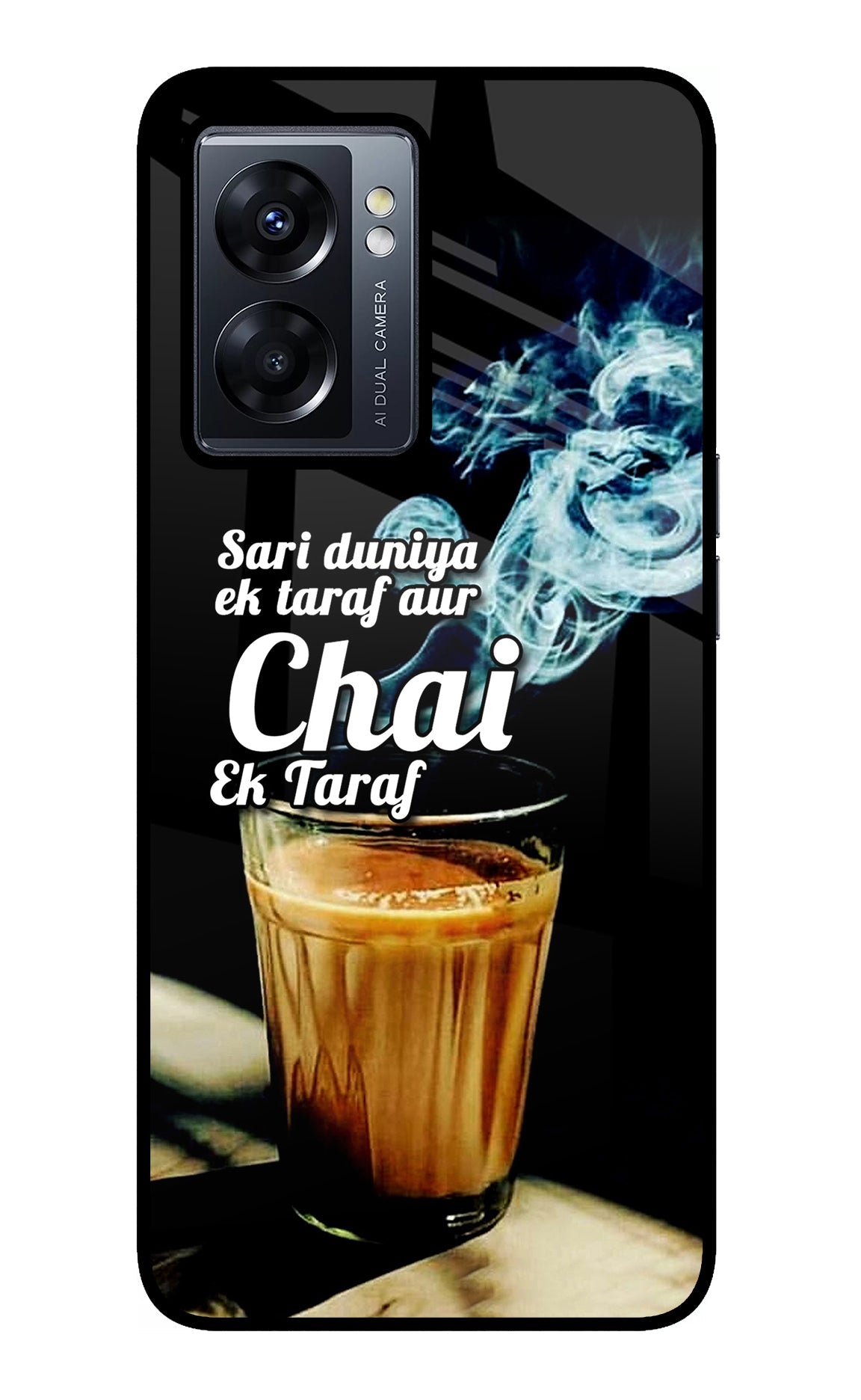 Chai Ek Taraf Quote Oppo K10 5G Back Cover