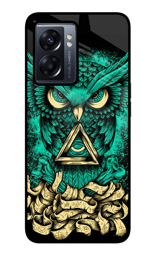 Green Owl Oppo K10 5G Glass Case