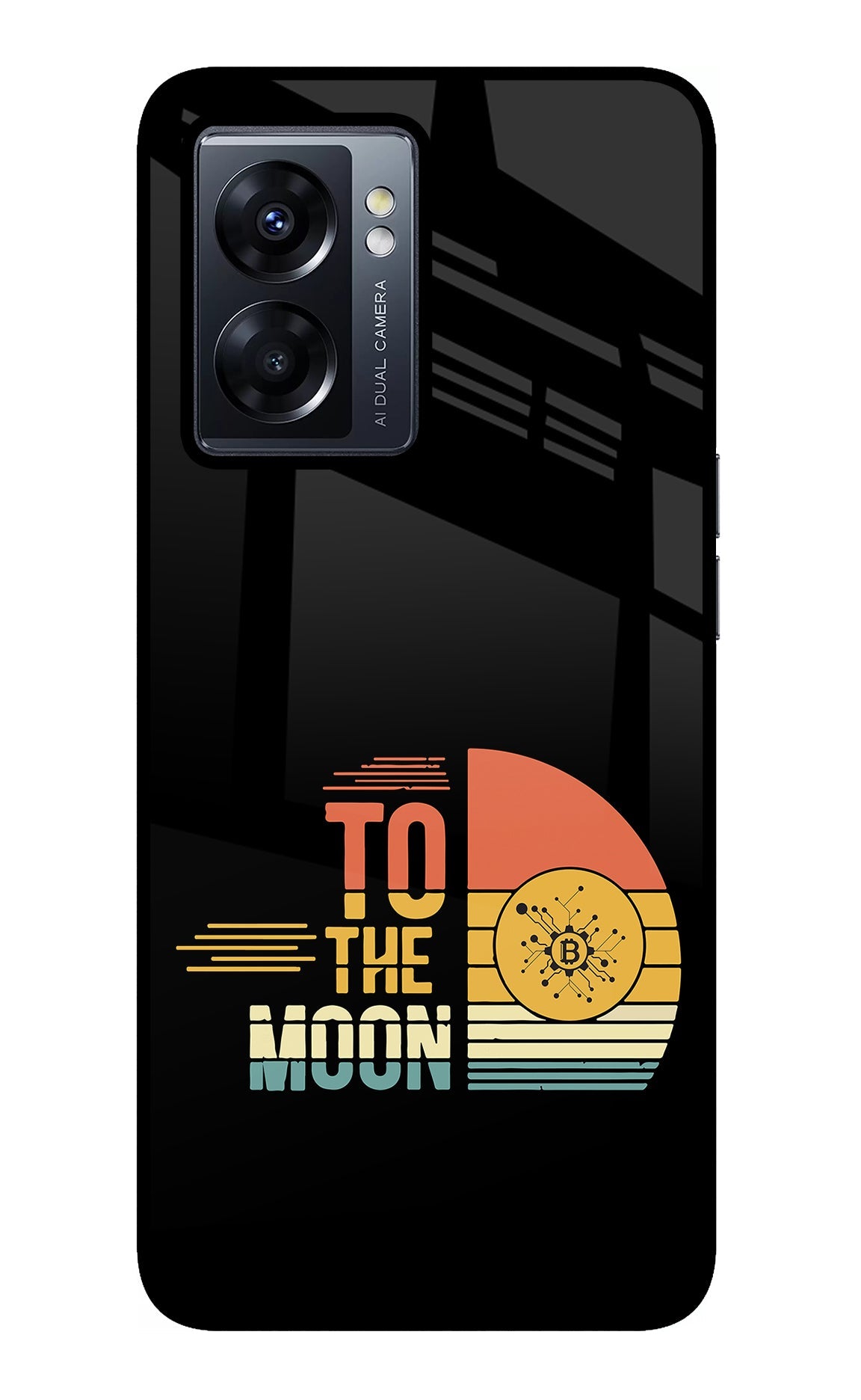 To the Moon Oppo K10 5G Back Cover