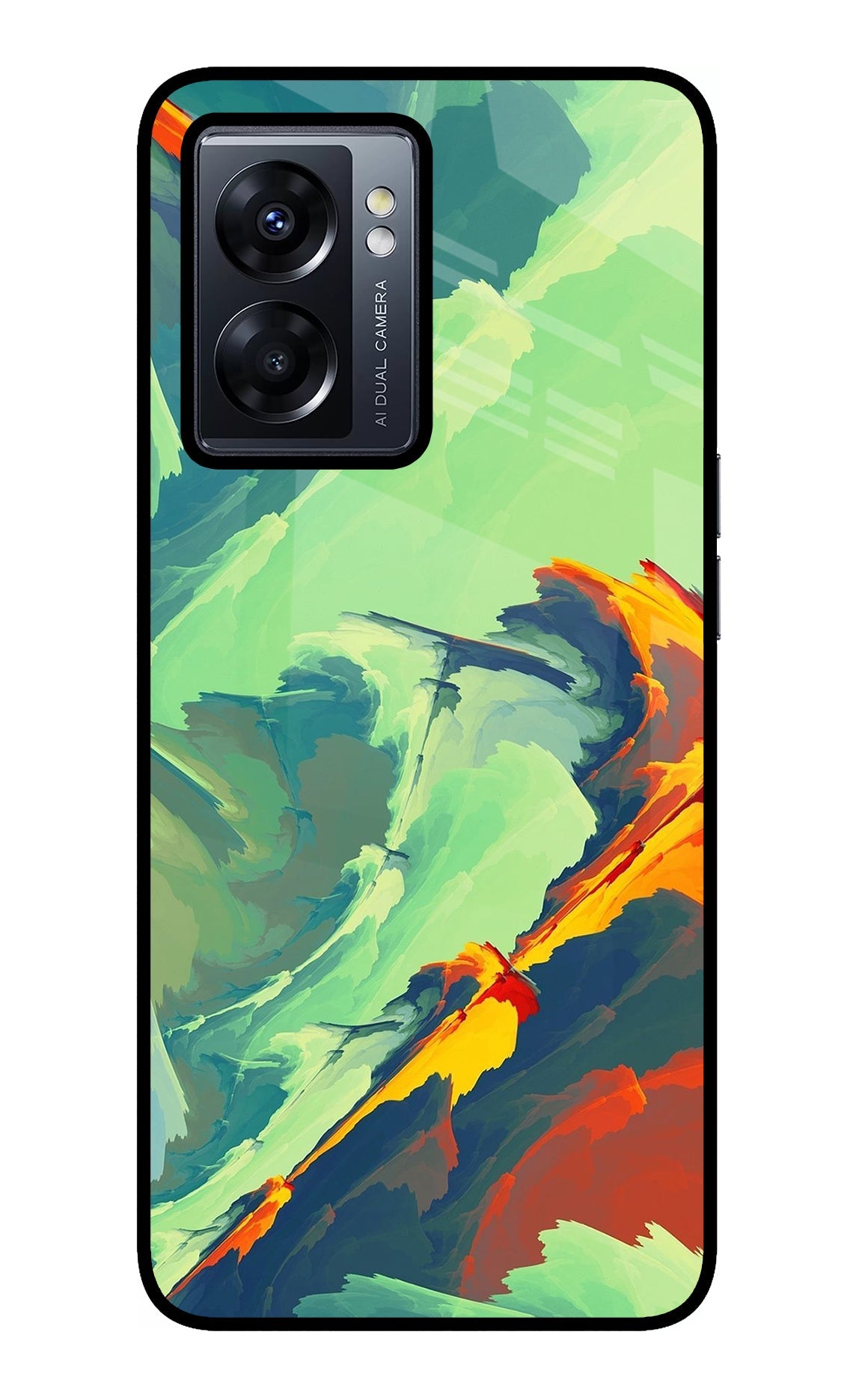 Paint Art Oppo K10 5G Back Cover