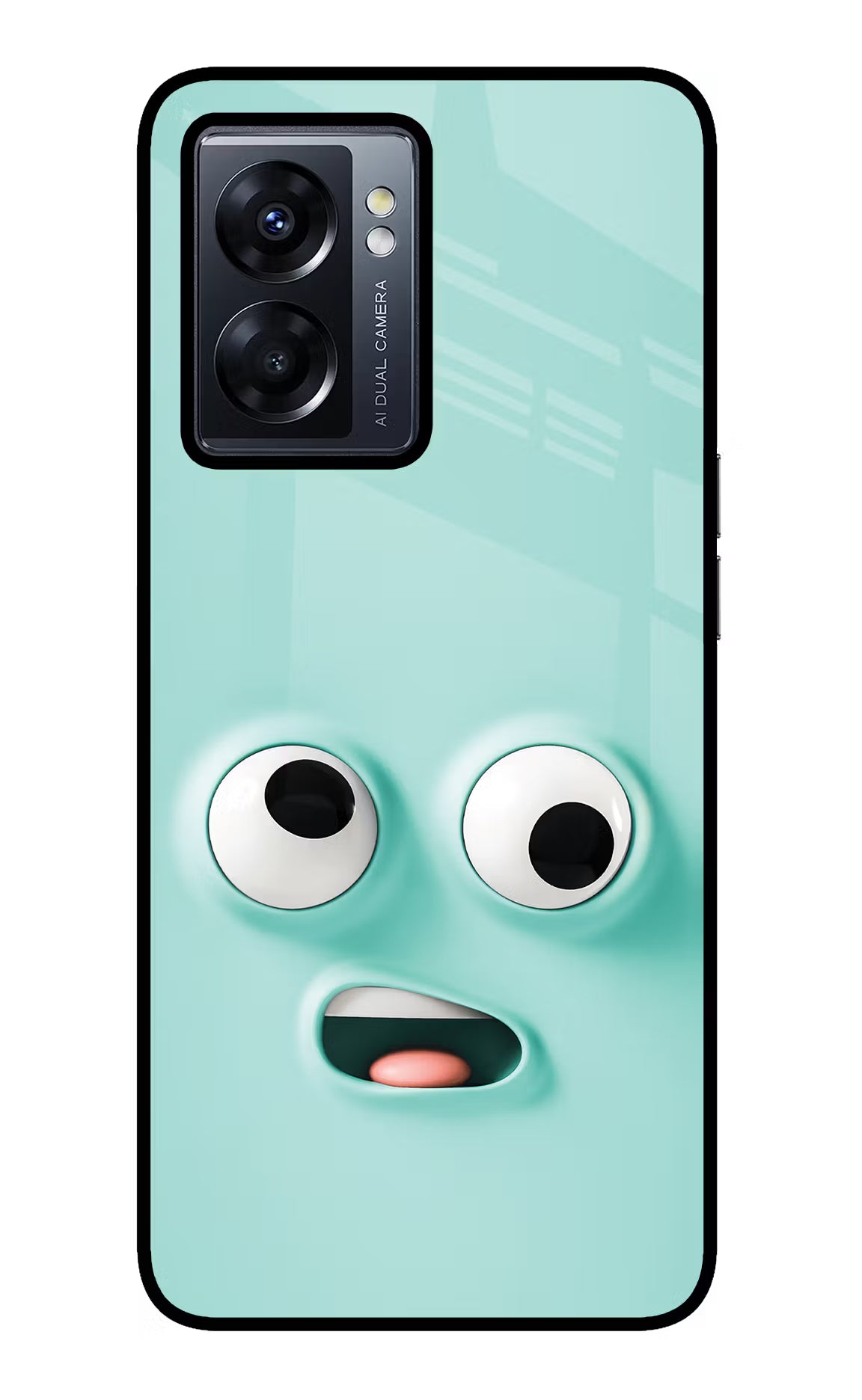 Funny Cartoon Oppo K10 5G Glass Case Back Cover by Casekaro