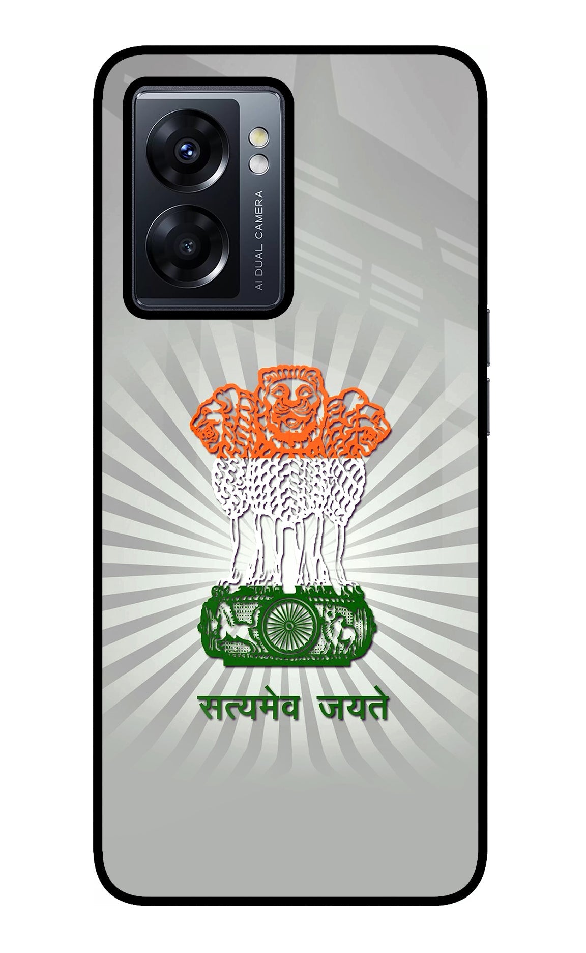 Satyamev Jayate Art Oppo K10 5G Glass Case