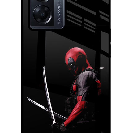 Deadpool Oppo K10 5G Glass Case Back Cover by Casekaro