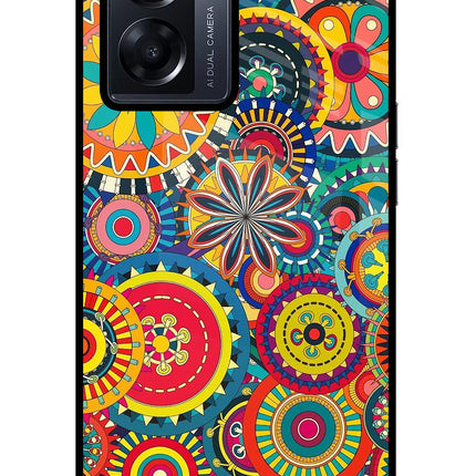 Gol Gol Art Oppo K10 5G Glass Case Back Cover by Casekaro