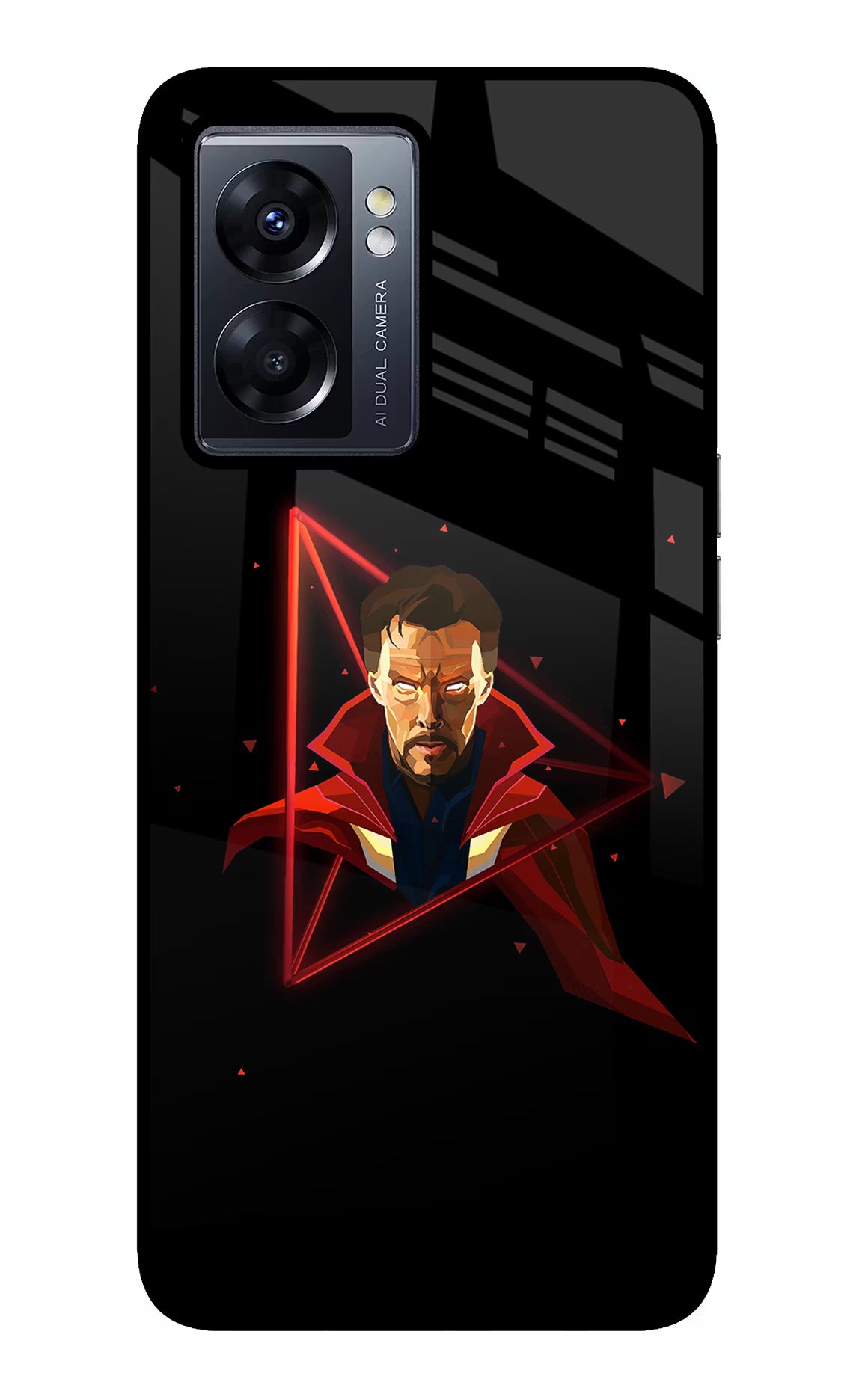 Doctor Ordinary Oppo K10 5G Glass Case Back Cover by Casekaro