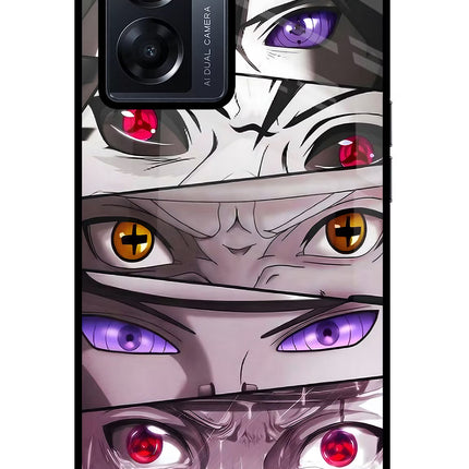 Naruto Anime Oppo K10 5G Glass Case Back Cover by Casekaro