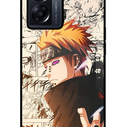Pain Anime Oppo K10 5G Glass Case Back Cover by Casekaro