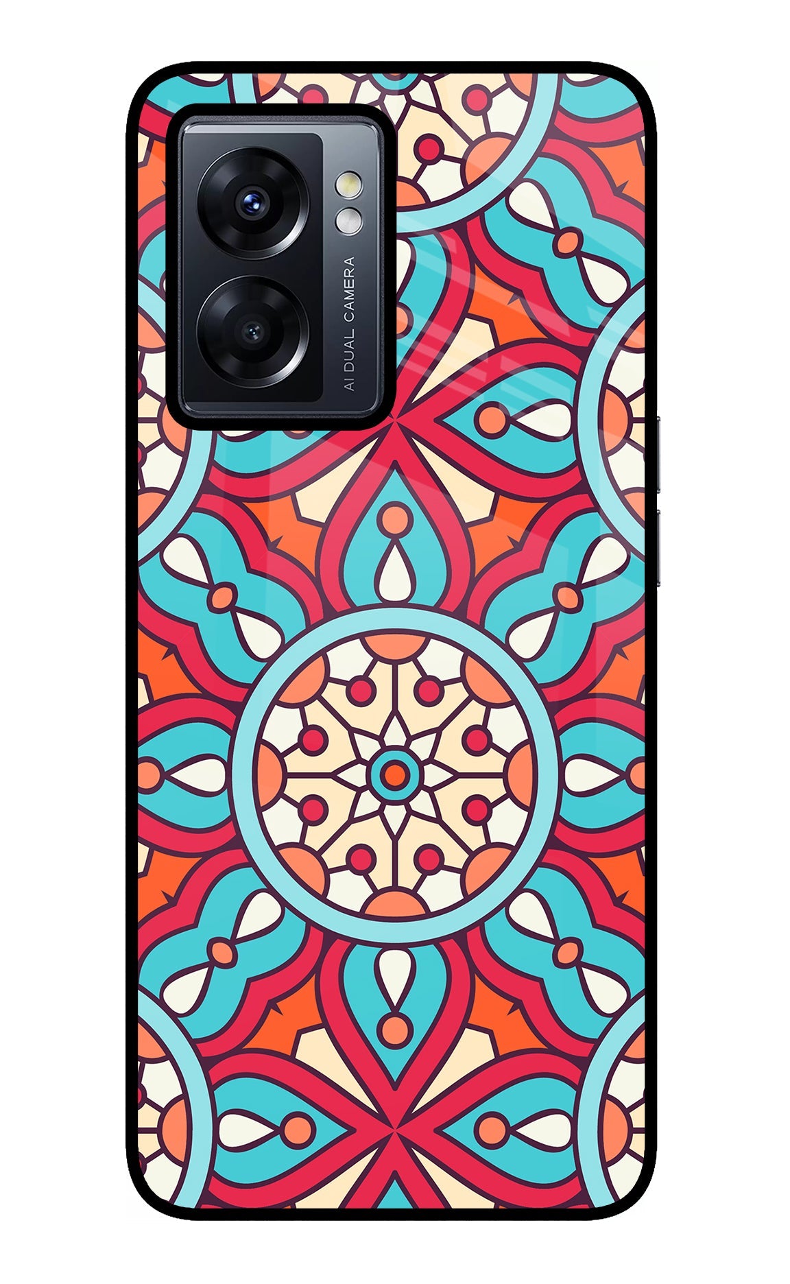 Mandala Geometric Oppo K10 5G Back Cover