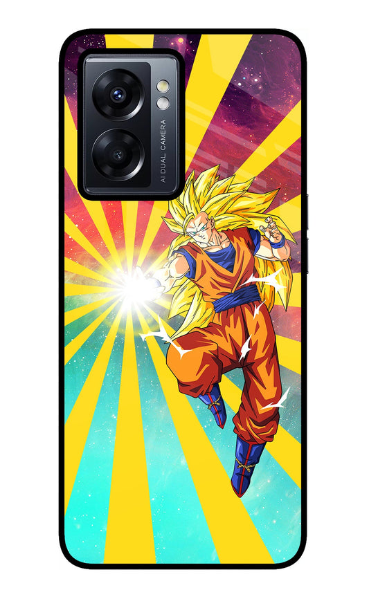 Goku Super Saiyan Oppo K10 5G Glass Case