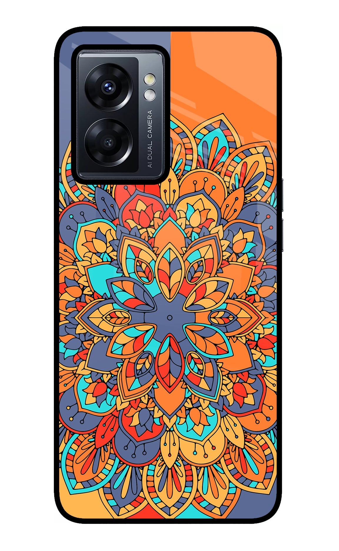 Color Mandala Oppo K10 5G Glass Case