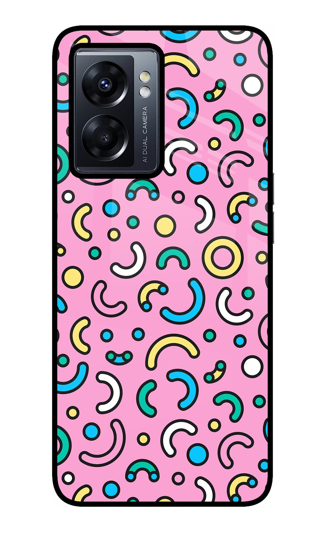 Memphis Design Oppo K10 5G Back Cover