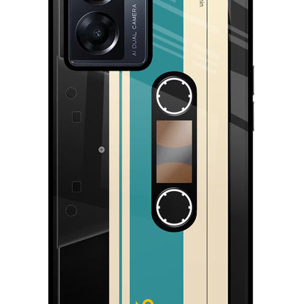 Cassette Oppo K10 5G Glass Case Back Cover by Casekaro