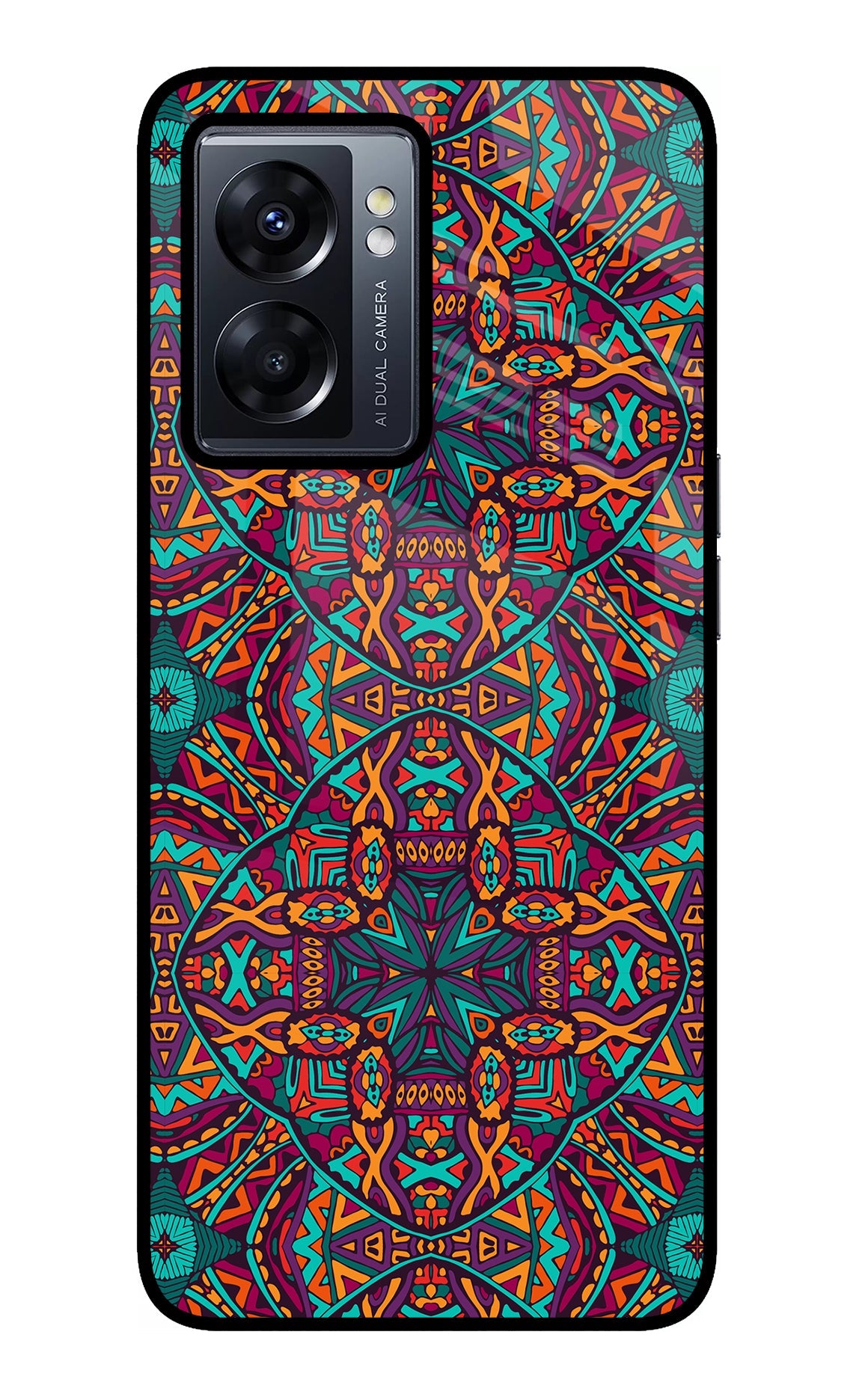 Colour Mandala Oppo K10 5G Glass Case