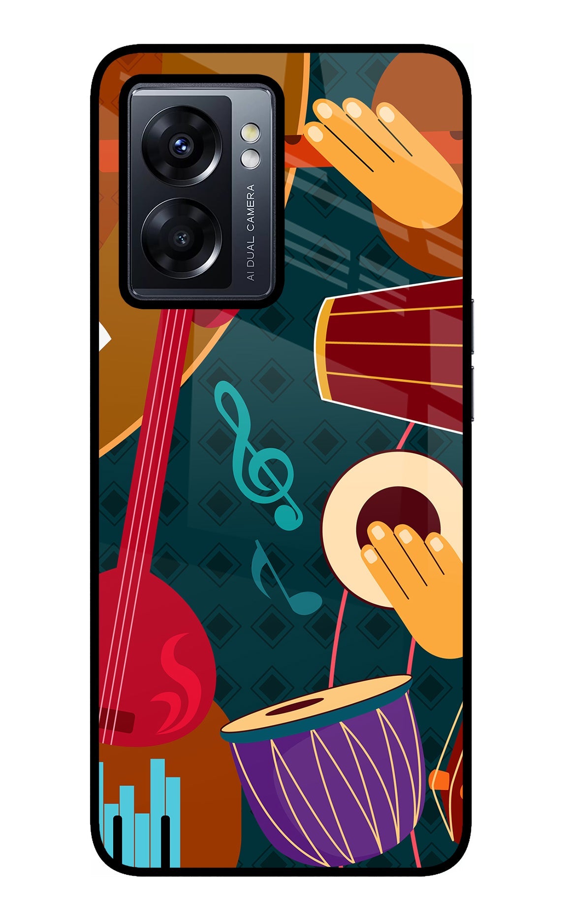 Music Instrument Oppo K10 5G Back Cover