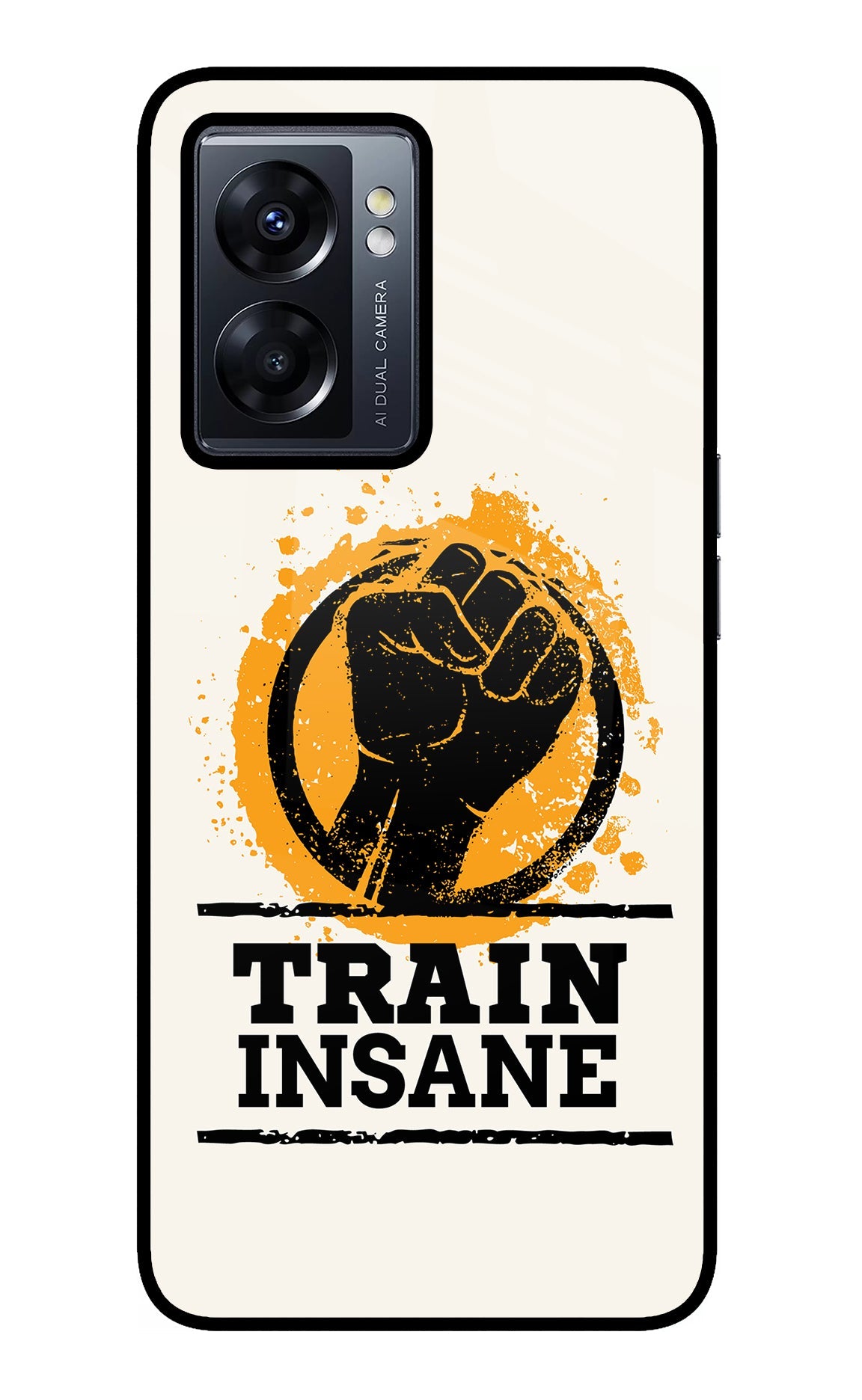 Train Insane Oppo K10 5G Glass Case