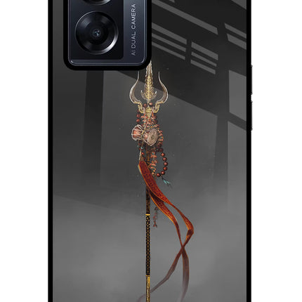 Shiv Trishul Oppo K10 5G Glass Case Back Cover by Casekaro