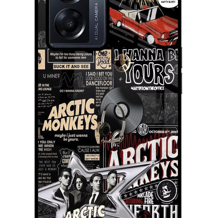 Arctic Monkeys Oppo K10 5G Glass Case