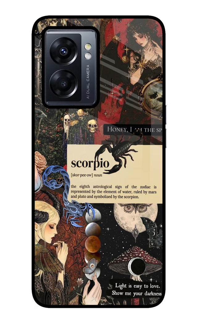 Scorpio Zodiac Oppo K10 5G Glass Case