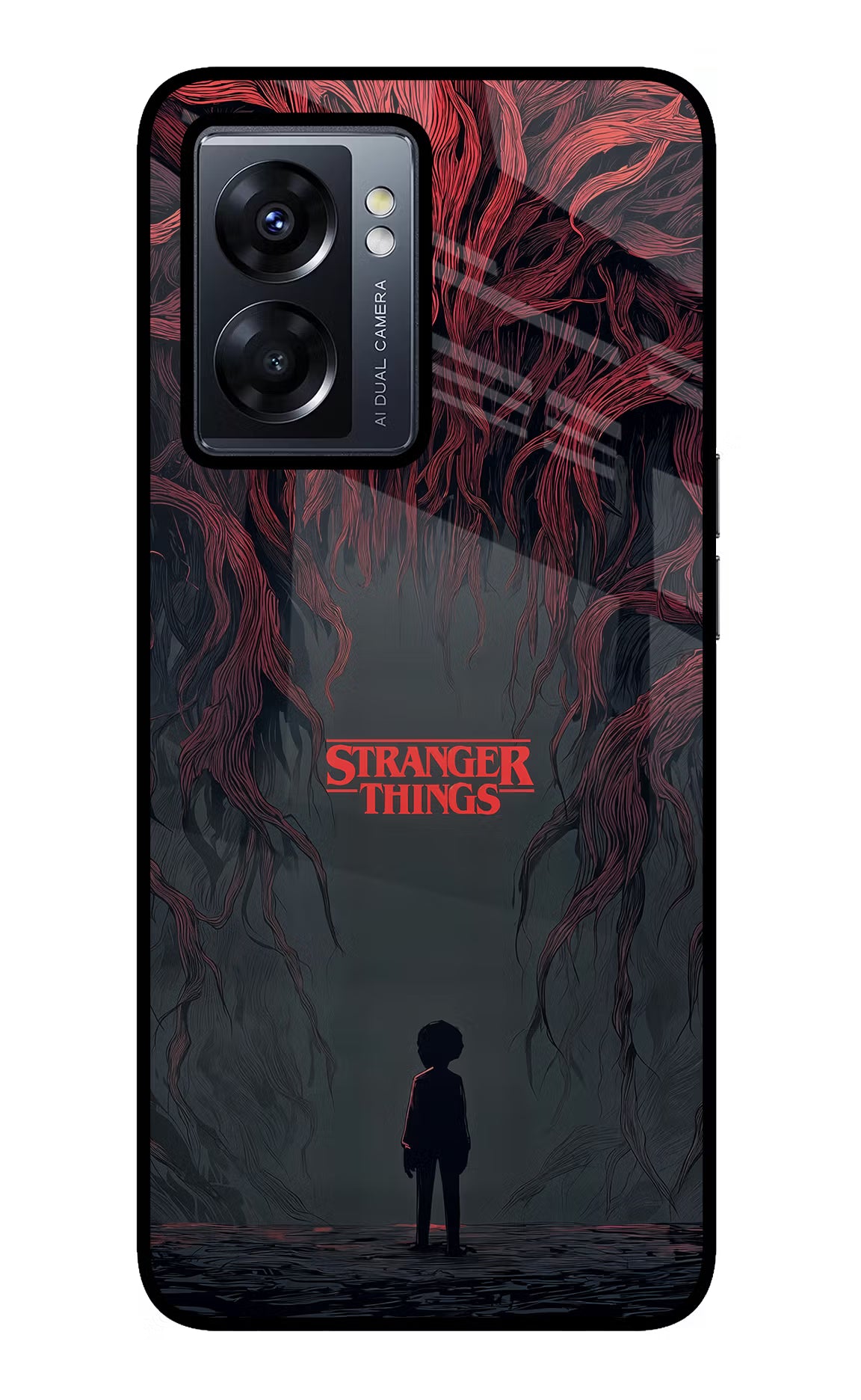 Ordinary Things Dark Side Oppo K10 5G Glass Case Back Cover by Casekaro