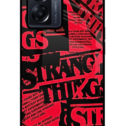 Ordinary Things Oppo K10 5G Glass Case Back Cover by Casekaro