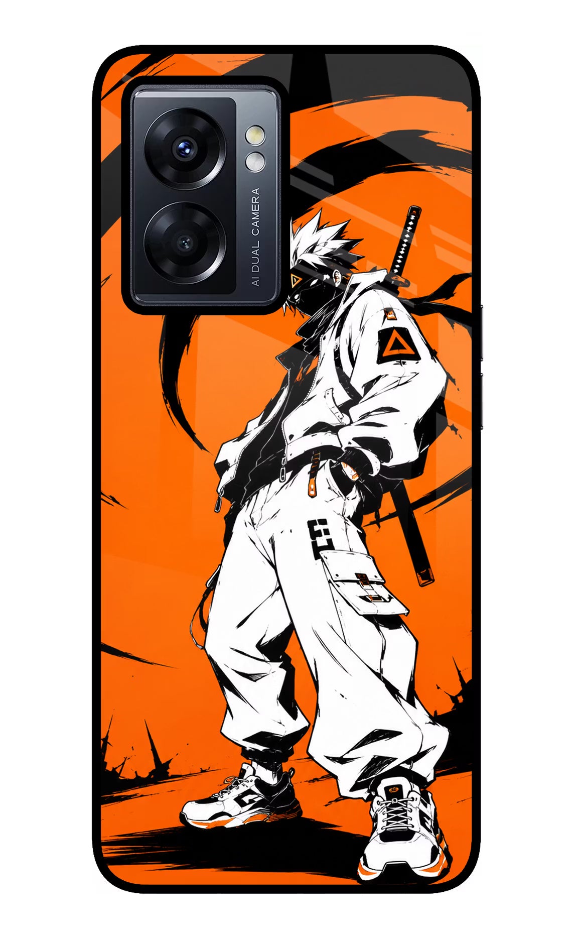 Street Samurai  Oppo K10 5G Glass Case
