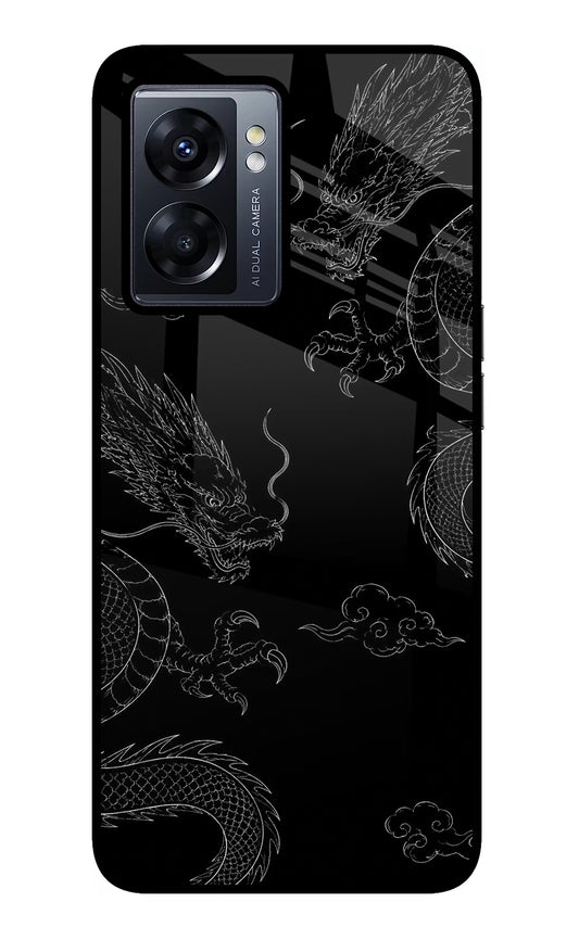 Twin Dragons Oppo K10 5G Glass Case