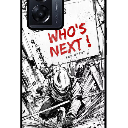 Who's Next Oppo K10 5G Glass Case Back Cover by Casekaro