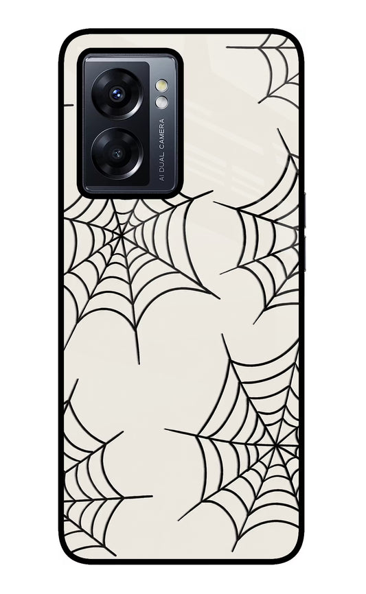 Spider Web Oppo K10 5G Glass Case