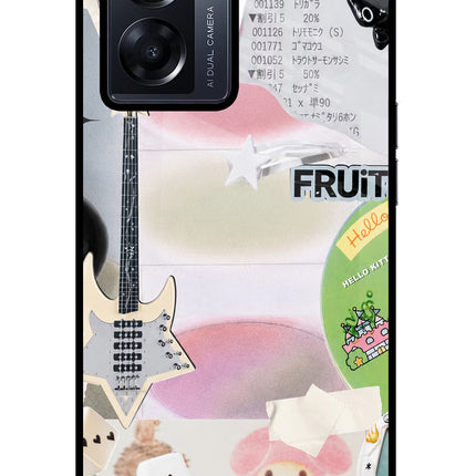 Softcore case Oppo K10 5G Glass Case Back Cover by Casekaro