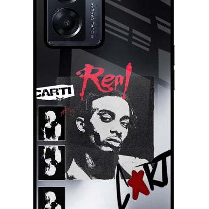 Playboi Carti Oppo K10 5G Glass Case Back Cover by Casekaro