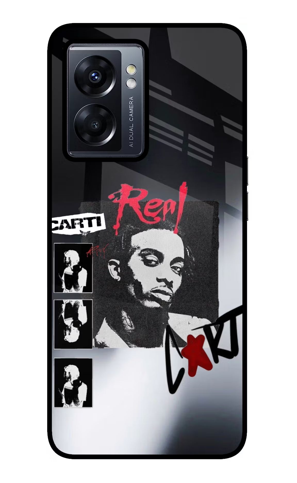 Playboi Carti Oppo K10 5G Glass Case Back Cover by Casekaro