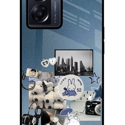 Miffy Oppo K10 5G Glass Case Back Cover by Casekaro