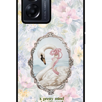 Pretty Mind Pretty Soul Oppo K10 5G Glass Case Back Cover by Casekaro