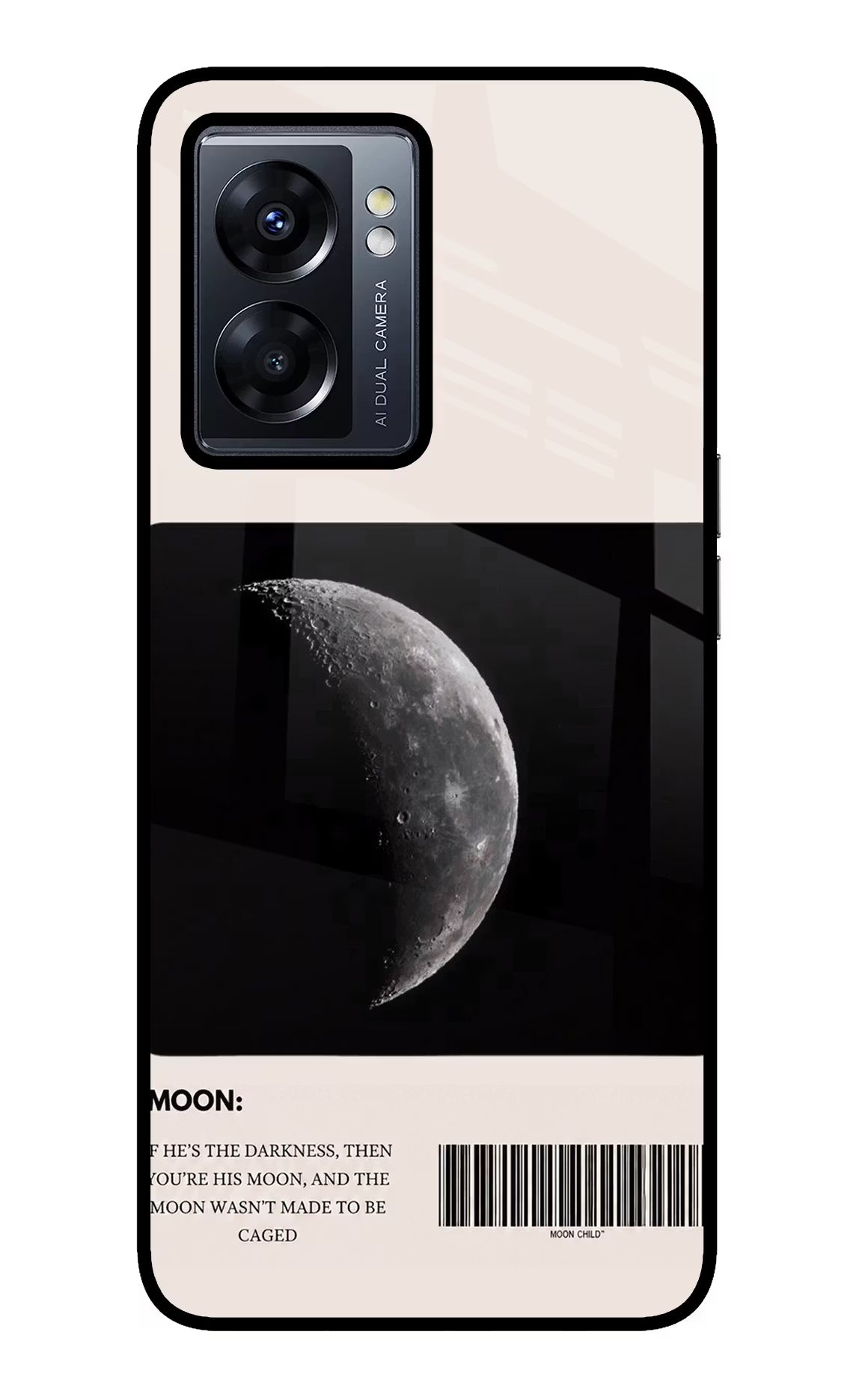 Moon Phase Oppo K10 5G Glass Case