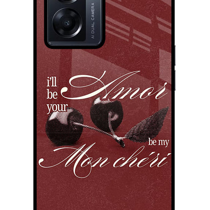 Velvet Cherry Oppo K10 5G Glass Case Back Cover by Casekaro
