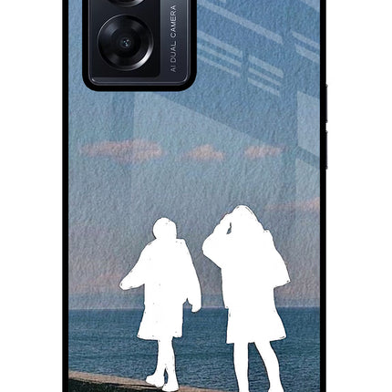 Coastal Dream Oppo K10 5G Glass Case Back Cover by Casekaro