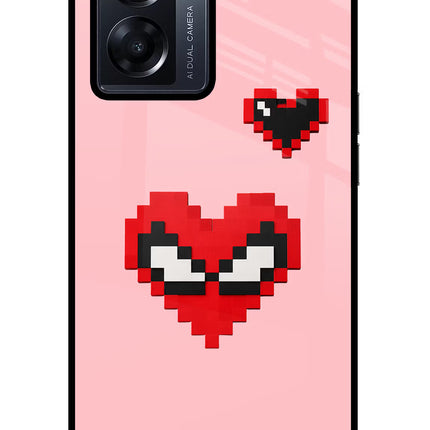 Gwen Heart Oppo K10 5G Glass Case Back Cover by Casekaro
