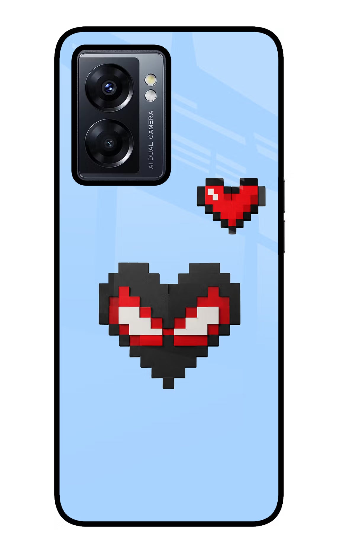 Peter Heart Oppo K10 5G Glass Case