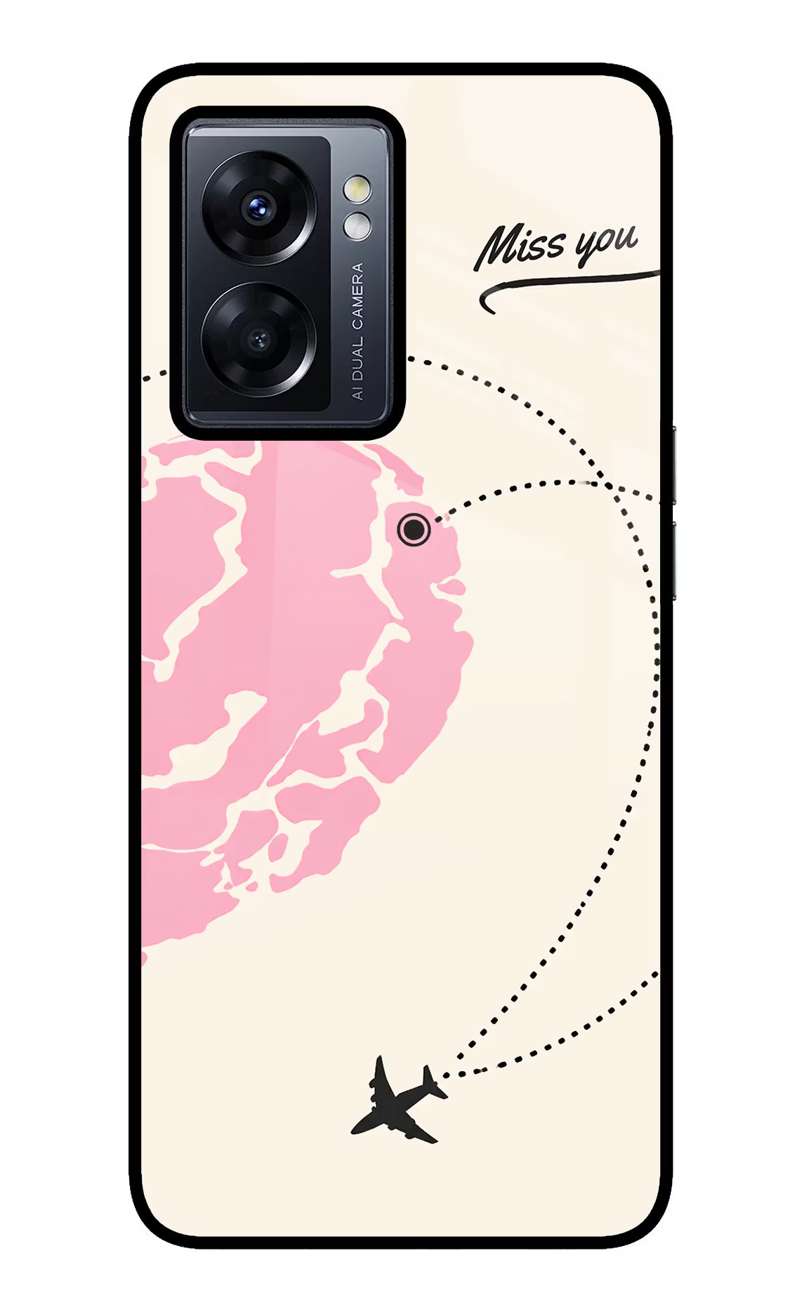 Miss Orbit Oppo K10 5G Glass Case