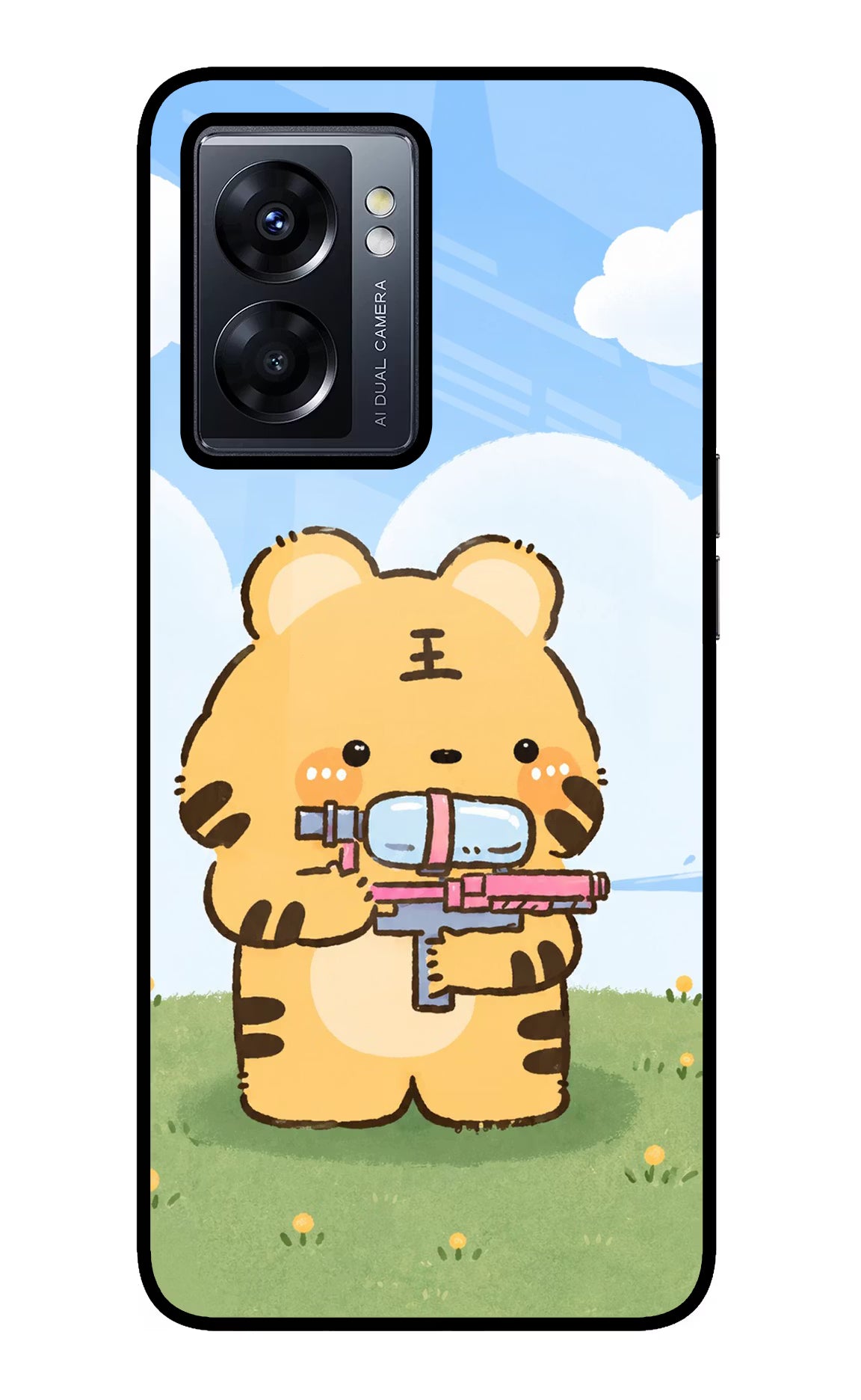 Tiger Treat Oppo K10 5G Glass Case
