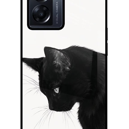 Shadow Gaze Oppo K10 5G Glass Case Back Cover by Casekaro
